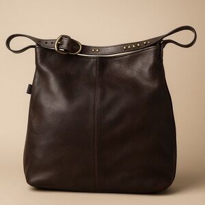Ellington large leather work tote bag